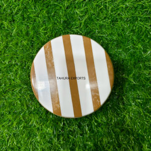 Sous-verre en bois élégant 2026 avec nacre pour boissons, design classique, sous-verre en bois de qualité supérieure, décoration de table de mariage - Product Image 1