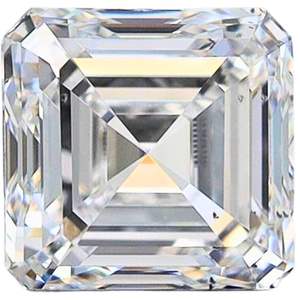 Diamante de Laboratorio Asscher de 5 Quilates, Color E, Claridad VS1, Certificado IGI, Corte Asscher, Suelto - Product Image 2