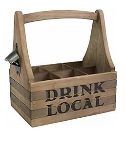 Top Selling Wooden Bottle Holder Beer Bottle Caddy <b>Bar</b> & Picnic <b>Accessories</b> Unique Design Multipurpose - Product Image 1