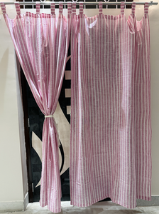 Woven Eco-Friendly Cotton Curtains Classic Style Endless Pattern Translucent (Shading 1%-40%) All-Season Customizable <b>Rod</b> Pocket - Product Image 5