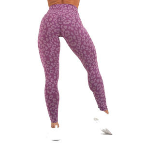 Vente en gros à prix réduit de vêtements de sport collants de course personnalisés pantalons de fitness collants de compression pour femmes yoga - Product Image 4