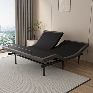 <span class=keywords><strong>Base</strong></span> de <span class=keywords><strong>Cama</strong></span> Ajustable King Size con Colchón, Iluminación Inalámbrica de Altura Ajustable Debajo de la <span class=keywords><strong>Cama</strong></span> y Doble Masaje Integrado - Product Image 6