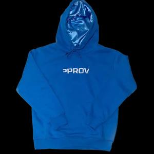 Sudadera con capucha de gran tamaño de lana con hombros caídos de algodón 100% para mujer, logotipo personalizado, bordado, forrado de satén, para invierno - Product Image 6