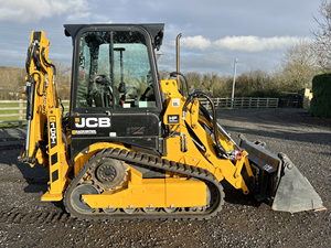 รถตักแบคโฮตีนตะขาบ JCB 1CXT-HF มือสอง รถแบคโฮขนาดเล็ก JCB 1cx รถตักล้อยางแบบสกิดสเตียร์ รถตักแบคโฮ 4 ตัน - Product Image 6