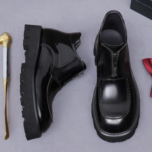 Botas de Senderismo Transpirables de Malla y Cuero para Hombre, Zapatos Ligeros de Trekking con Soporte de Tobillo para Correr al Aire Libre - Product Image 4