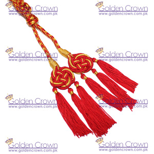 เชือกตกแต่งแบบมีพู่ห้อยสำหรับบาทหลวง  แบบเชือกถัก  แบบเชือกเส้นเล็ก  แบบเชือกสีทอง  แบบเชือกสำหรับงานพิธีกรรม  แบบสั่งทำสีได้  สำหรับใช้กับเสื้อผ้า  ลดราคาพิเศษ - Product Image 6