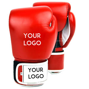 Gants d'entraînement de kick-boxing thermiques en cuir de vachette, anti-humidité, avec fermeture robuste, imprimés rose pâle - Product Image 6