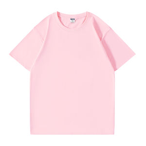 Camisetas Lisas de Alta Calidad, Camisetas Lisas con Logotipo Personalizado de su Marca, Tela de Algodón/Poliéster de Gran Peso - Product Image 3