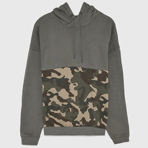 Venta caliente Nueva llegada de calidad superior de los hombres Sherpa Hoodies para la venta Transpirable de secado rápido Tallas grandes Hombres Sherpa Fleece Hoodies - Product Image 4