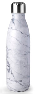 A doppia parete, senza BPA, acciaio inossidabile 18/10, 500 ml, Marmo (Ibili 758450H) - Product Image 1