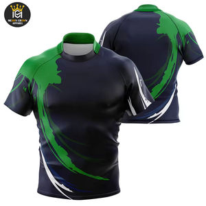 Camisetas de liga de rugby para hombre, conjuntos de ropa deportiva sublimada con tinte completo, ropa de fútbol transpirable - Product Image 1