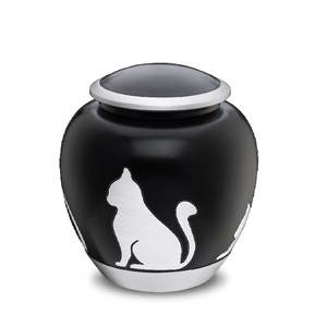 Elegant handcrafted ceramic pet urn personalized cremation <b>memorial</b> <b>box</b> decorative <b>keepsake</b> for cats dogs - Product Image 1