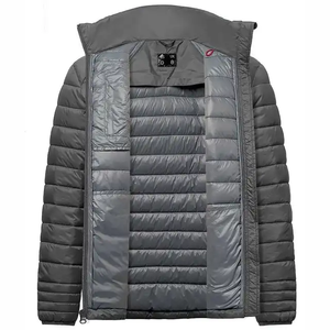 Temporada de invierno MOQ bajo Abrigos de invierno 2025 Algodón Hombres Ropa de invierno Lavado Vintage Bubble Cotton Puffer Jacket - Product Image 2