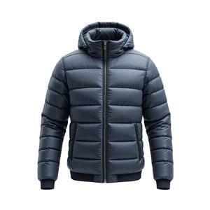 Veste d'hiver pour homme et femme, d'extérieur, matelassée, imperméable, coupe-vent, respirante, écologique, à séchage rapide, à capuche, personnalisable - Product Image 1
