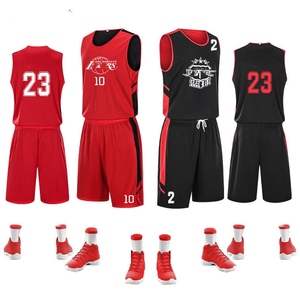Uniforme de basketball d'été personnalisé en gros, tissu doux de qualité supérieure, coupe confortable, faible MOQ, impression de logo d'équipe, haute performance - Product Image 3