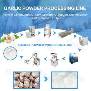 Baixin Machinery 100-2000kg Poudre d'ail faisant la machine Broyeur d'ail Machine Ligne de production - Product Image 6