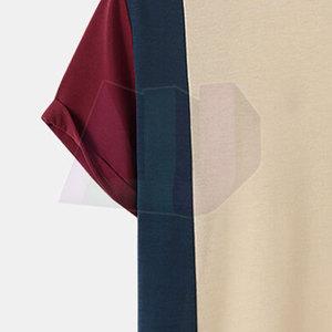 T-shirt pour homme ultra doux 100% coton Tissu tricoté Coupe décontractée Respirant Léger Écologique Haute qualité - Product Image 5