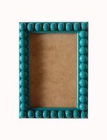 HUSSAIN CRAFTS HCWD-325 El Yapımı Bambu Çevre Dostu Masaüstü Fotoğraf Çerçevesi Özelleştirilmiş Reçine Tasarım 6 Renkli UV Baskı Premium