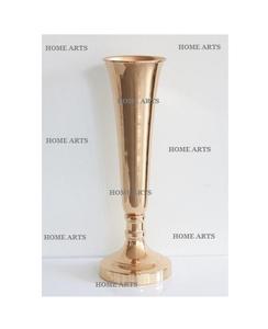 Designer Gold Polished Brass <b>Vase</b> Flower <b>Vase</b> <b>Set</b> Of <b>3</b> Different Size Customized Shape Flower <b>Vase</b> In Bulk - Product Image 5