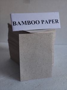 Feuilles de papier écologiques en fibre de bambou faites à la main pour l'impression, le dessin, la calligraphie, l'emballage et la papeterie durable - Product Image 4