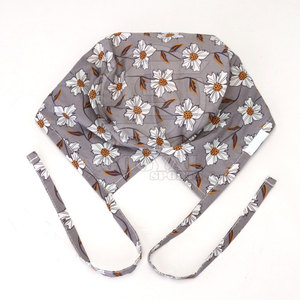 Unique Style Pakistan Made 100% Cotton Breathable Comfortable Unisex Medical Hat Customized Your Own Design Hospital Use OEM - Product Image 4