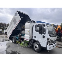 Balayeuse de voirie chinoise pour aéroport, zone minière, nettoyage en profondeur, camion balayeuse de voirie, balayeuse de rue à vendre