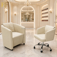 Ensemble de chaises de manucure en PU pour salon de beauté et chaise technique pour manucure