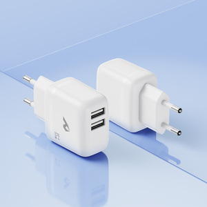 DISFRUTE 3A Dual USB Tipo-C PD 15W Cargador Modelo 1010703 Material ABS de 30, adaptador portátil Cargador 3A - Product Image 5
