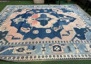 6x9 Serapi ทำด้วยมือคุณภาพสูงแบบทันสมัยพรมถักมือสไตล์เปอร์เซียสำหรับห้องนั่งเล่น - Product Image 4