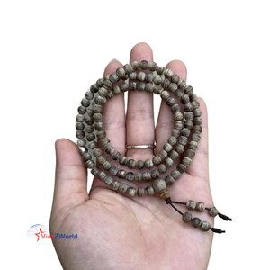 Supérieur 108 perles 5 mm Vietnam Oud Bracelet bois sous-marin de haute qualité à partir de bois d'agar naturel noir pur - Product Image 1