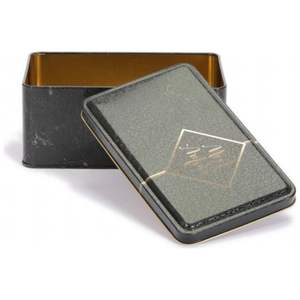 1.6L Mon Amour Caja de almacenamiento de metal rectangular 115x190x80mm Cestas de metal elegantes - Product Image 4