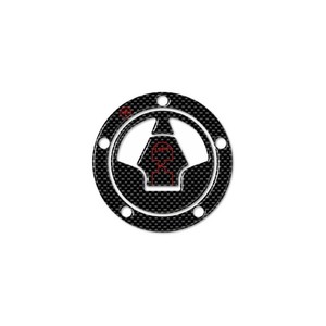 Adesivo Protettivo 3D in Carbonio Rosso Personalizzato per Serbatoio Moto Kawasaki - Product Image 2