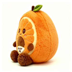 Cojín de sofá personalizado con forma de cítricos, decoración de frutas tropicales de verano, regalo novedoso para cumpleaños infantiles - Product Image 1