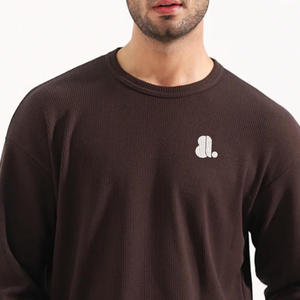 Camiseta de Hombre Lisa de Color Sólido, 100% Algodón, Manga Corta, 220g, Estilo Vintage Informal, Talla Grande, Transpirable y de Secado Rápido - Product Image 1