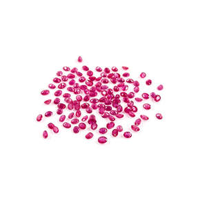 Rubis naturels de Bangkok, ovales calibrés 3x4mm 4x5mm, qualité supérieure, pierre précieuse en cristal rouge rose, taille ovale, traitement thermique, personnalisable - Product Image 3
