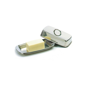 Beurrier en acier inoxydable personnalisé exigeant nouveau beurre rectangulaire en acier inoxydable le plus populaire - Product Image 6