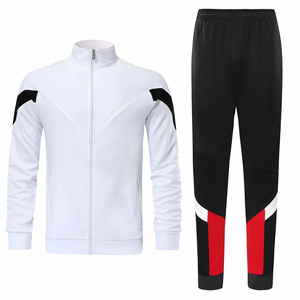 Ensembles de survêtements de jogging pour hommes, grande taille, coupe ajustée, respirants, design 2-en-1, en polyester/coton, collection automne, vente en gros - Product Image 2