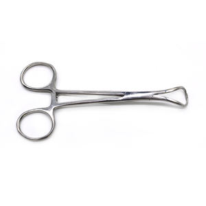 Nuevo en 2025, Pinza Quirúrgica para Toallas Backhaus, Pinza Curva con Bloqueo, 13.5 cm, Juego de Instrumentos de Plata Ecológicos - Product Image 4