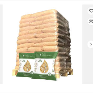 Granulés de bois à vendre Granulés de bois de pin 6mm Sacs de 15KG EN Plus-A1 Granulés de bois - Product Image 1