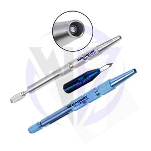 Couteau à lame saphir pour greffe de cheveux avec poignée ergonomique en titane Outil de greffe de follicule pour cliniques et chirurgiens - Product Image 6