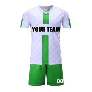 High Quality Custom Polyester Soccer Uniforms Specific for Own Team's Wear Wholesale Option in Pakistan - Product Image 5
