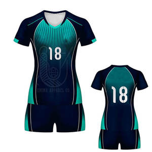 ออกแบบชุดยูนิฟอร์มวอลเลย์บอลหญิงขายส่งของคุณเอง พิมพ์โลโก้ทีมตามสั่ง - Product Image 4