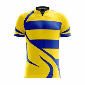 Camisetas de fútbol personalizadas con nombre del equipo, número, logotipo, manga corta y cuello redondo - Product Image 4