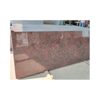 Granito rojo El mejor precio Diseño personalizado Granito pulido completo Disponible a bajo precio