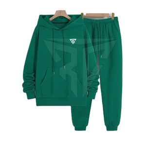 Moda y deportes de invierno para hombre de talla grande con capucha chándales sólidos de alta calidad personalizados 100% algodón superventas - Product Image 1