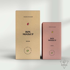 Emballage kraft personnalisé écologique révolutionnaire pour soins de la peau faits à la main, huiles essentielles de bien-être, cosmétiques bio à base de plantes - Product Image 3
