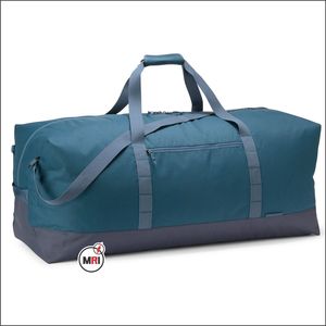 Bolsa de lona con logotipo personalizado para mujeres y hombres Fitness y deportes al aire libre bolsa de gimnasio con bolsillo húmedo para equipaje y viajes - Product Image 2