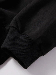 Ropa de invierno para hombre de calidad superior Nuevo estilo Patrón sólido Algodón Mezclado Fleece Sudadera con capucha Peso ligero Pullover Basics - Product Image 4
