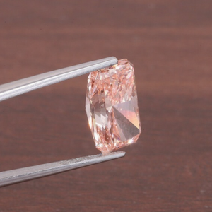 4CT เพชรที่เจียระไนแบบเปล่งประกายสีชมพูแฟนซีสำหรับการทำเครื่องประดับเพชรแบบหลวมได้รับการรับรองจากความชัดเจน IGI - Product Image 5