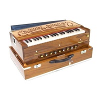 Harmonium en bois de qualité professionnelle conçu pour la musique classique indienne avec une finition durable et des performances supérieures